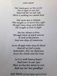A Poem I Wrote For My Mom And Read At Her Funeral I Miss You Mom Poems Funeral Poems Eulogy For Mom