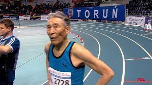World Record Masters M85 400m Indoor At Torun 2019 Youtube