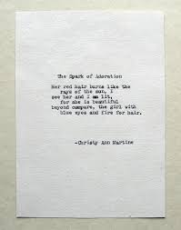 Red Hair Gift For Daughter Poem For Girl With Red Hair Etsy Daughter Poems Poems About Girls Poems