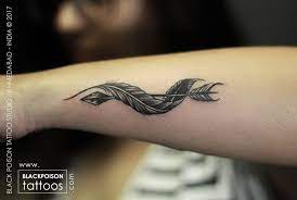 Feather And Arrow Small Arrow Tattoos Feather Tattoos Arrow Tattoos