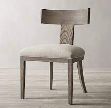 Contemporary Klismos Fabric Collection Rh