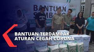 Perusahaan Kopi Bagikan 5 000 Paket Beras Ke Warga Kota Semarang Youtube