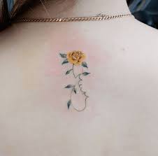 Yellow Burst Rose Tattoo Yellow Tattoo Yellow Tattoo Ink Yellow Rose Tattoos