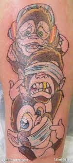 Pin By Melaninzekel On Tattooed Monkey Tattoos Evil Tattoo Tattoos