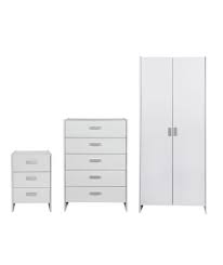 Buy Argos Home Capella 3 Piece 2 Door Wardrobe Set White Bedroom Furniture Sets Argos White Bedroom Set Furniture Storage Furniture Bedroom Bedroom Furniture Sets