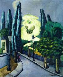Bofransson Acacia In Bloom Max Beckmann 1925 Max Beckmann Art German Expressionism