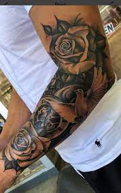 Sleeve Desenho Lapis Rose Tattoo Sleeve Forarm Tattoos Tattoo Sleeve Designs
