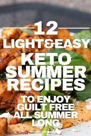 Now That Summer Is Finally Here You May Be Looking For Some Healthy Keto Summer Essen Und Getrank Summer Recipes Keto Diet Keto Diet Menu