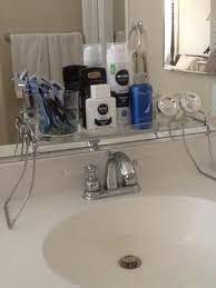 mainstays over the sink shelf, chrome