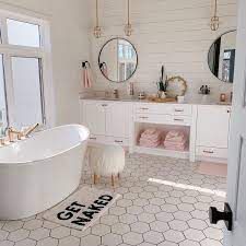 Mccook 18 Round Standard Ottoman Modern Vintage Bathroom Home Decor House Interior