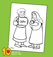 ► saint john the baptist as a boy‎ (5 c, 5 f). The Birth Of John The Baptist Coloring Page 10 Minutes Of Quality Time