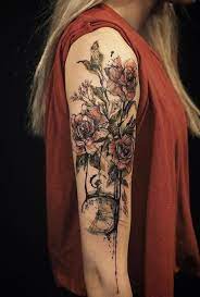 30 Irresistible Upper Arm Tattoos For Females Amazing Tattoo Ideas Sleeve Tattoos For Women Arm Tattoos For Women Tattoos For Women Half Sleeve