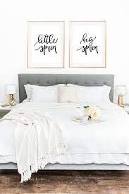Couples Decor Couple Print Bedroom Wall Decor Bedroom Wall Art Little Spoon Big Spoon His And Hers Wall Decor Romantic Wall Art Sign Small Master Bedroom Simple Bedroom Wall Decor Bedroom