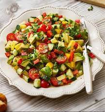 Avocado Salat Rezept Avocado Salat Salat Leckere Salate