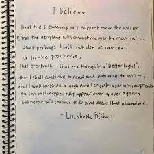 60 365 Elizabeth Bishop Quote Ink And Watercolor Poetry Posters Elizabeth Bishop Strike Quotes