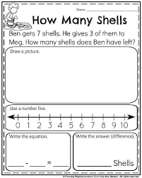 Summer Kindergarten Worksheets Planning Playtime Word Problems Kindergarten Kindergarten Worksheets Word Problems