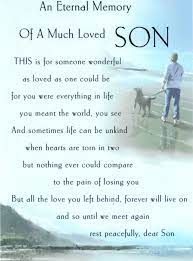 Pin By Jill Denton On Home Projects Son Poems Heaven Quotes Missing My Son