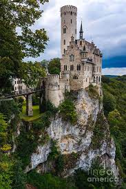 The mathematician and astronomer johannes kepler, the poet and playwright. Lichtenstein Castle Baden Wurttemberg Germany Photograph By Gary Whitton