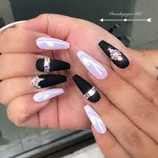 You'll paint your nails try something new! 50 Best Nail Designs Ideas For Birthday 2018 Birthday Nail Designs Cool Nail Designs Diamond Nails