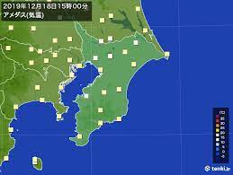 千葉県の過去のアメダス実況 2019年12月18日 気温 日本気象協会 Tenki Jp