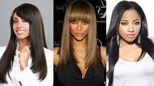 Here are the best hairstyles for long straight hair that you can work upon for different occasions and functions. 25 Best Long Straight Hairstyles For Black Women Youtube