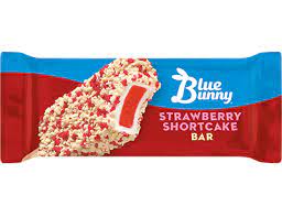 Strawberry Shortcake Bar Blue Bunny
