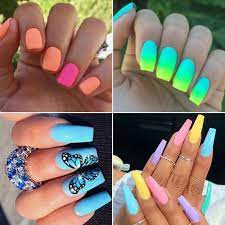 Summer nails should be bright, cheerful, and colorful. 125 Cute Summer Nail Designs Colorful Ideas Trends Art 2021