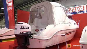 2016 Selva C7 1 Motor Boat Walkaround 2015 Salon Nautique De Paris Youtube