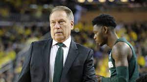 (win) michigan state 78, rutgers 67. Michigan State Basketball Coach Tom Izzo Has Covid 19