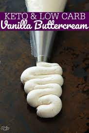 A Creamy Sweet And Amazing Keto Vanilla Buttercream Frosting That Everyone Is Going To Love Oh And I Also Must Keto Dessert Recipes Frosting Recipes Recipes