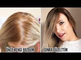 Evde Sacini Acmadan Kullu Sari Boyamak Isteyenler Videomu Izleyin Ultra Acik Kullu Sari Sac Videolu Tarif Bej Sac Kullu Sari Sac Asimetrik Sac Modelleri