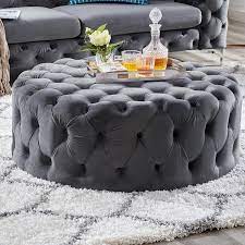 For more information see this collection. House Of Hampton Koffler 42 Wide Velvet Tufted Round Cocktail Ottoman Reviews Wayfair