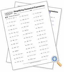 Download our new 5th grade worksheets. Simplifying Expressions Worksheetworks Com
