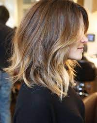 Balyajli Omuz Hizasi Sac Modelleri Sac Orta Sac Stilleri Balyaj