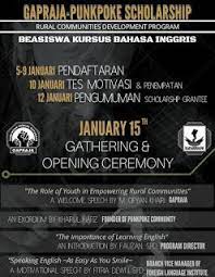 Informasi Pendaftaran Tes Motivasi Dan Pengumuman Beasiswa Kursus Bahasa Inggris Motivasi Bahasa Inggris Bahasa
