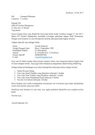 Jika kamu memiliki potensi, maka tunjukanlah dan. Contoh Cv Lamaran Kerja Word Doc Best Resume Examples