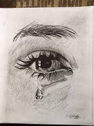 Eye Tear Cry Art Artist Draw Drawing Sketch Sketchaday Sketchbook Myart Illustration Pen Ink Cros Art Drawings Sketches Pencil Art Art Sketches