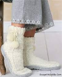 Arzu Kapmaz Demircan Adli Kullanicinin Orgu Knitting Panosundaki Pin Moda Patikler Moda Trendleri