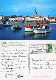 St Gilles Croix De Vie Le Port De St Gilles 1985 En 2020 Carte Postale Bateaux De Peche Vendee