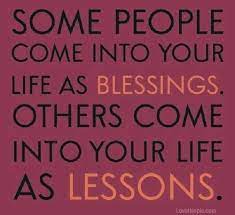Blessing Or A Lesson Life Quotes Words Lesson