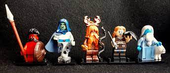 Gods Of Ancient Briton Lego Figures Lego Creations Lego Army