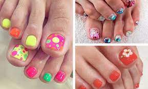 With summer, you can begin to wear open toe shoes and you will want nice nail designs for your toes to complete the look. 51 Adorable Toe Nail Designs For This Summer Stayglam