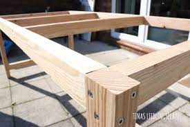Gartentisch selber bauen, diesen gartentisch bauen sie für unter 100 euro. Diy Gartenmobel Selber Bauen Tinas Lieblingsplatz