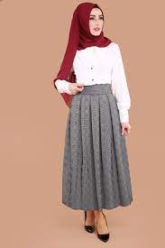 Modaselvim Tesettur Ekoseli Etek Modelleri Moda Tesettur Giyim Moda Giyim Etek