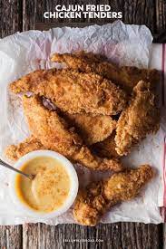 Crispy Fried Cajun Chicken Tenders Yellowblissroad Com Recipe Cajun Fried Chicken Cajun Chicken Fried Chicken Tenders