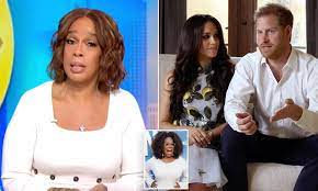 In extracts released over the last few days, meghan has criticised the constraints she faced as a working royal, and said it was liberating to be able to say. Prince Harry And Meghan Markle Interview Is Best Oprah Winfrey S Ever Done Says Gayle King Daily Mail Online