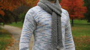 Free triangle scarf knitting pattern free scarf knitting pattern with pockets free keyhole scarf knitting patterns free hooded scarf all free knit patterns for matching head, neck, and/or hand accessories in various combinations. How To Knit Men S Scarf Video Tutorial With Detailed Instructions Youtube