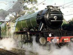 The World S Most Famous Train Is Back After A 53 Year Retirement Flying Scotsman Steam Engine Trains Train