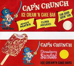 Cap N Crunch Ice Cream Bars Strawberry Icecream Bar Strawberry Sundae Crunch