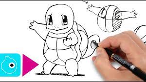 Affectionately called the tiny turtle, squirtle's look is inspired from a turtle. 3 Dessins Faciles A Faire Pokemon 1 Des Astuces Pour Devenir Un Pro Du Dessin Youtube
